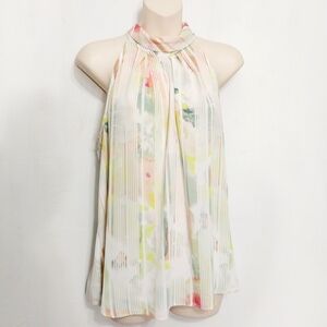 🔵BOGO FREE🔵Jennifer Lopez Top Pastel Sleeveless Sz L